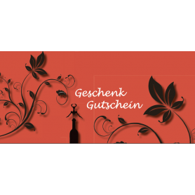 Gutschein Gastronomie - Blumenzierde