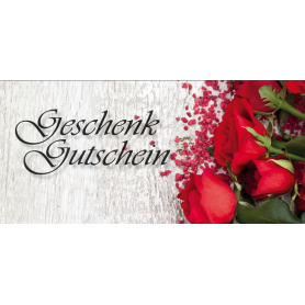 Gutschein Floristik - Rosenstrauß